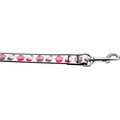 Unconditional Love Pink and Purple Cupcakes 1 inch wide 6ft long Leash UN751425